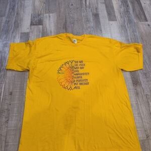 Delta large women's gold tee